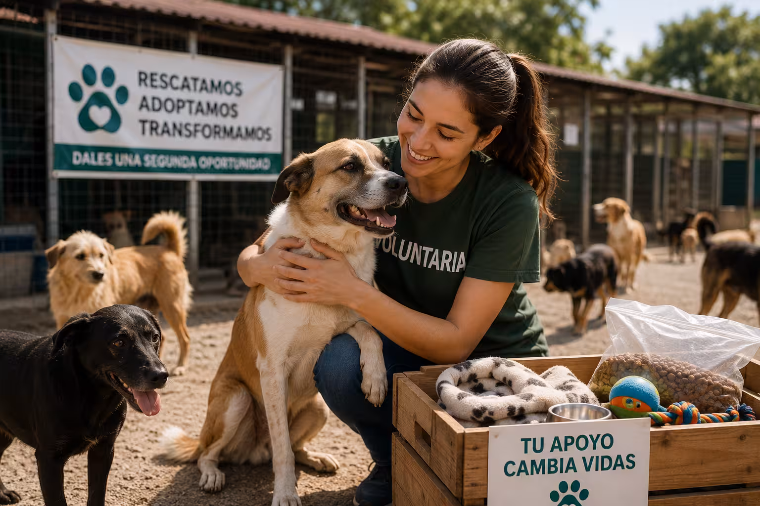 Mascota atendida con cariño